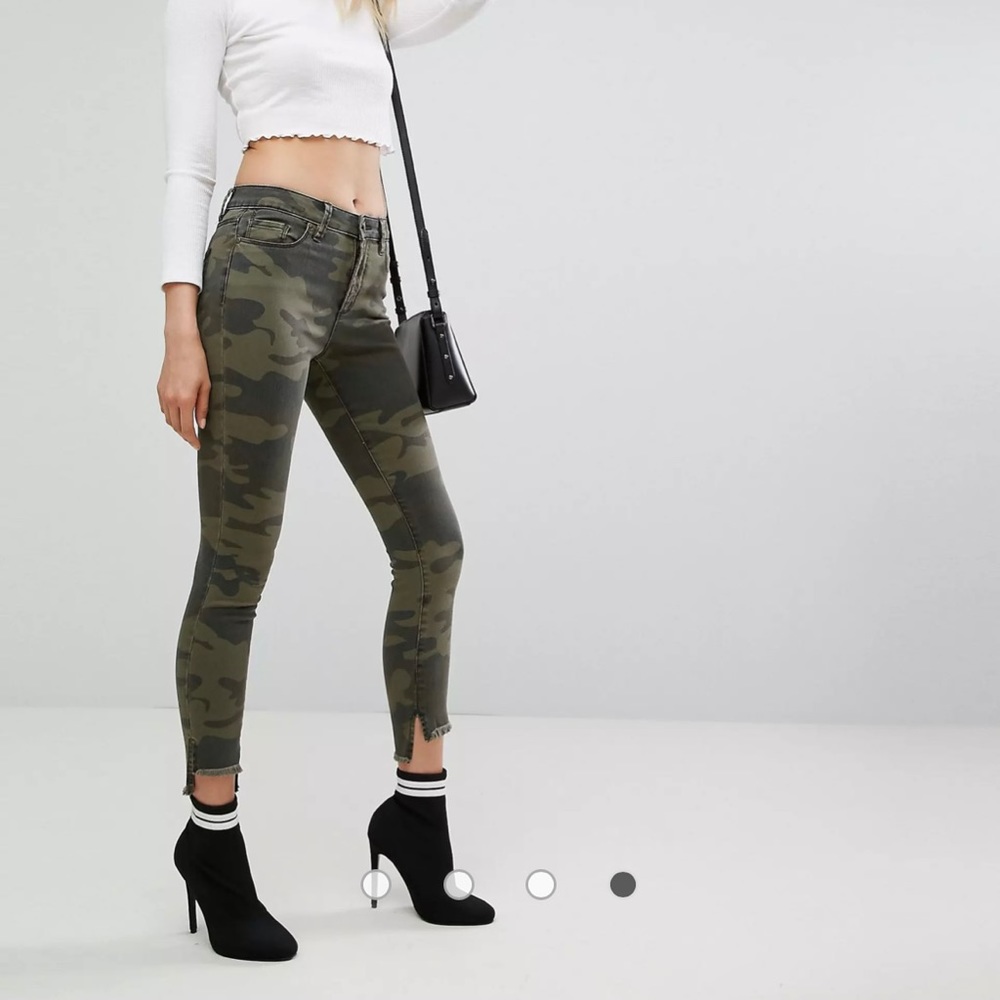 Camo jeans